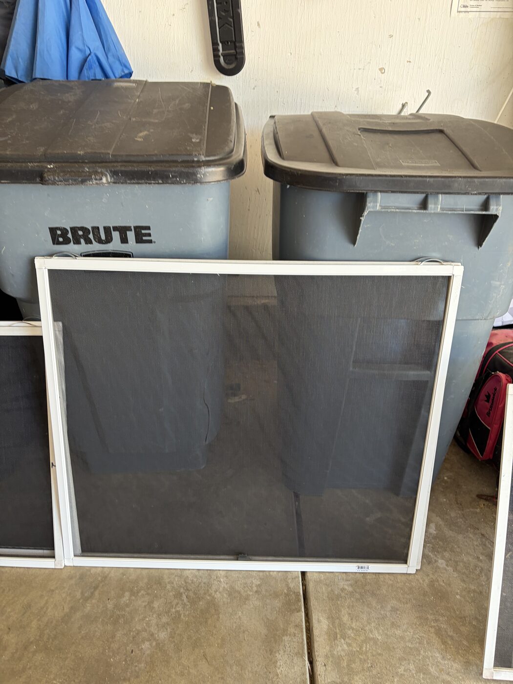 Finished replacement screen ready for installation